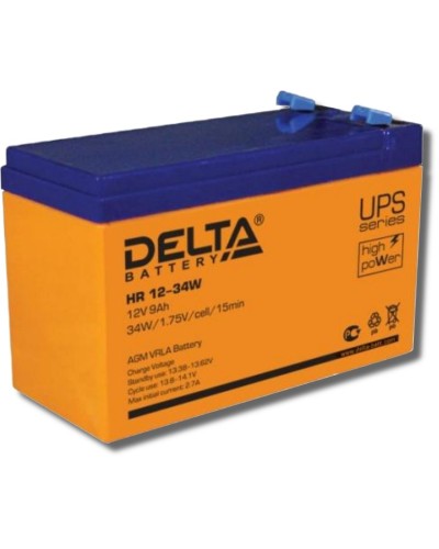 Delta HR 12-34 W. Аккумулятор герметичный свинцово-кислотный. Delta в Майкопе