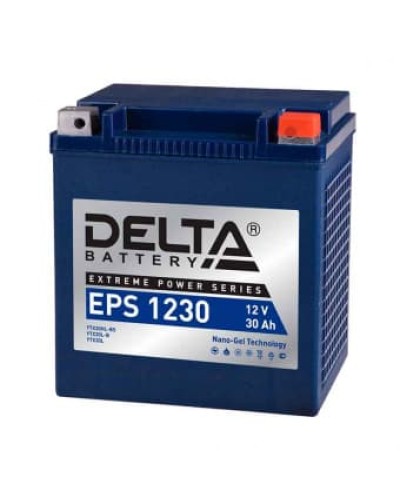 Delta EPS 1230. Аккумулятор герметичный свинцово-кислотный стартерный. Delta в Майкопе