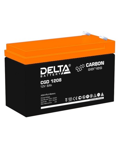 Delta CGD 1208. Аккумулятор герметичный свинцово-кислотный. Delta в Майкопе