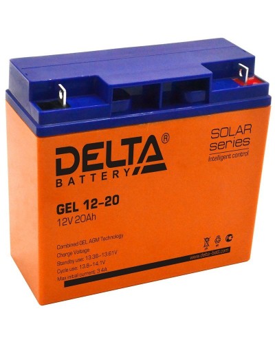 Delta GEL 12-20. Аккумулятор герметичный свинцово-кислотный. Delta в Майкопе