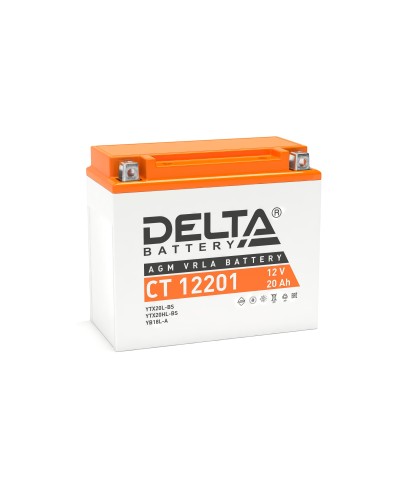 Delta CT 1220.1. Аккумулятор герметичный свинцово-кислотный стартерный. Delta в Майкопе
