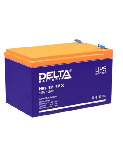 Delta HRL 12-12 X. Аккумулятор герметичный свинцово-кислотный. Delta в Майкопе