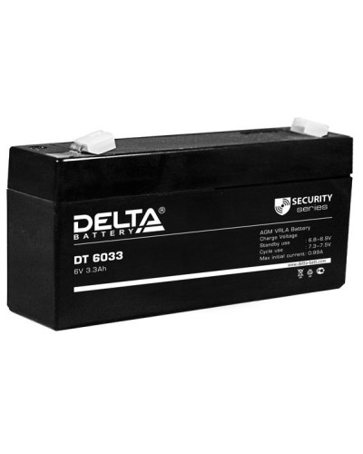 Delta DT 6033 (125мм). Аккумулятор герметичный свинцово-кислотный. Delta в Майкопе