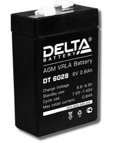 Delta DT 6028. Аккумулятор герметичный свинцово-кислотный. Delta в Майкопе