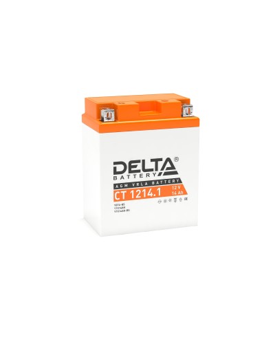 Delta CT 1214.1. Аккумулятор герметичный свинцово-кислотный стартерный. Delta в Майкопе