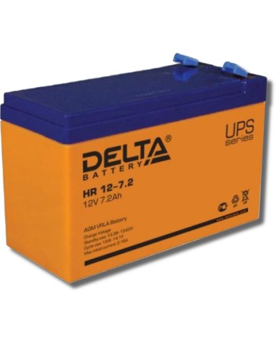 Delta HR 12-7.2. Аккумулятор герметичный свинцово-кислотный. Delta в Майкопе