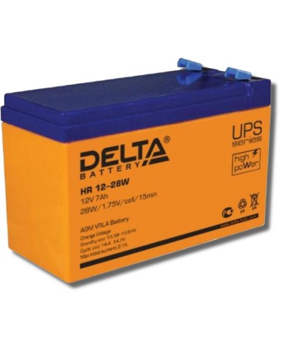 Delta HR 12-28 W. Аккумулятор герметичный свинцово-кислотный. Delta в Майкопе