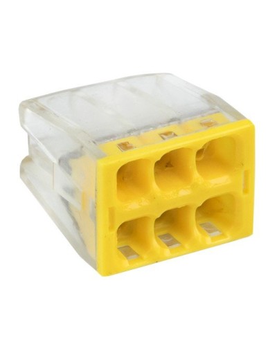СМК 2273-246 6-проводная PROxima (plc-smk-2273-246). Строительно-монтажная клемма с пастой. EKF в Майкопе