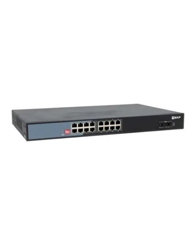 TSX-U-2GX/SFP-16GTP-R. Промышленный неуправляемый коммутатор. EKF в Майкопе