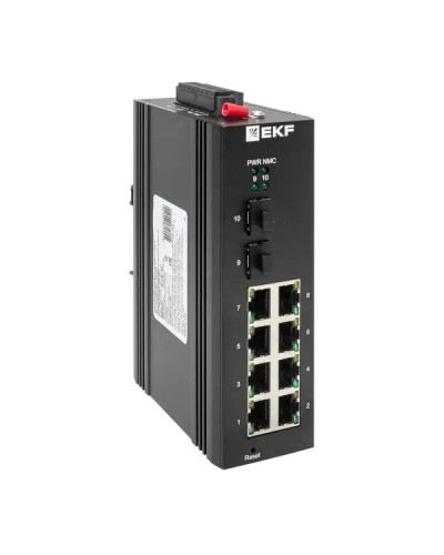 TSX-ML2-2GX/SFP-8GT. Промышленный управляемый коммутатор. EKF в Майкопе