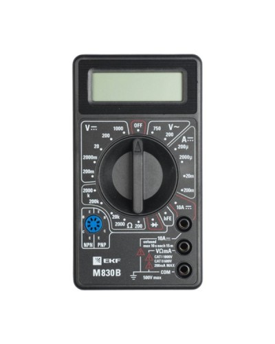 Мультиметр цифровой M830B Master (In-180701-bm830B). Мультиметр цифровой. EKF в Майкопе