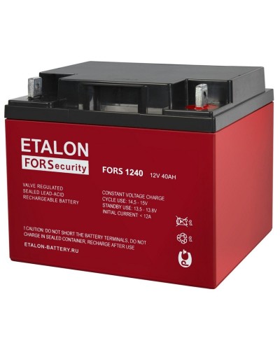 ETALON FORS 1240. Аккумулятор герметичный свинцово-кислотный. ETALON в Майкопе
