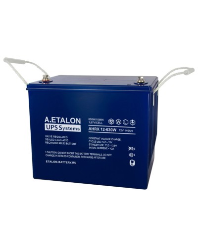 A.ETALON AHRX 12-630W (140). Аккумулятор герметичный свинцово-кислотный. ETALON в Майкопе