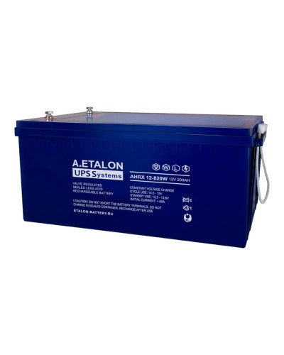 A.ETALON AHRX 12-820W (120). Аккумулятор герметичный свинцово-кислотный. ETALON в Майкопе
