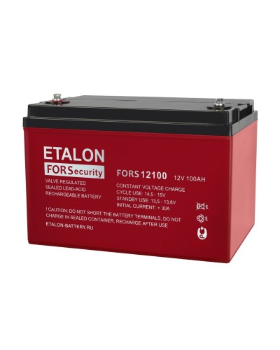 ETALON FORS 12100. Аккумулятор герметичный свинцово-кислотный. ETALON в Майкопе