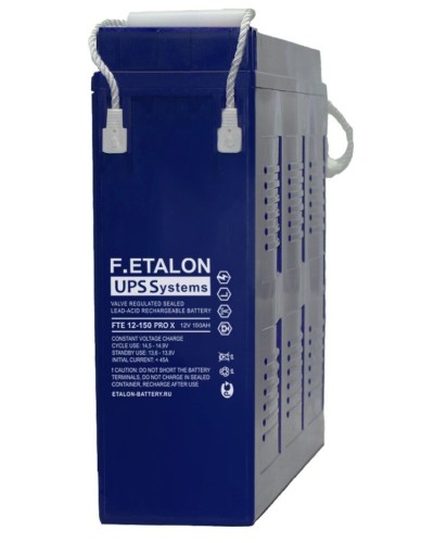 F.ETALON FTE 12-150 PRO X. Аккумулятор герметичный свинцово-кислотный. ETALON в Майкопе