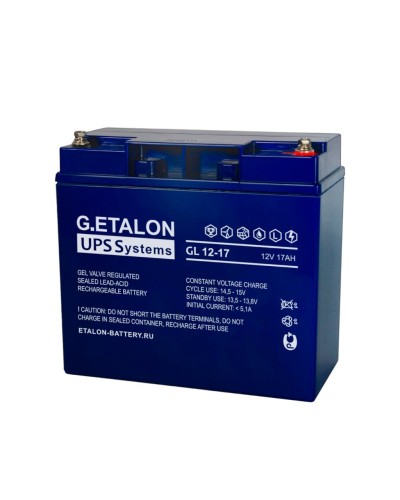 G.ETALON GL 12-17. Аккумулятор герметичный свинцово-кислотный. ETALON в Майкопе