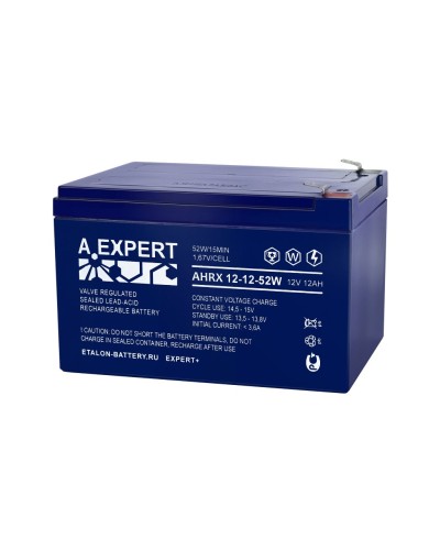 A.EXPERT AHRX 12-12-52W. Аккумулятор герметичный свинцово-кислотный. EXPERT в Майкопе