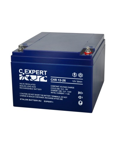 C.EXPERT CHR 12-26. Аккумулятор герметичный свинцово-кислотный. EXPERT в Майкопе