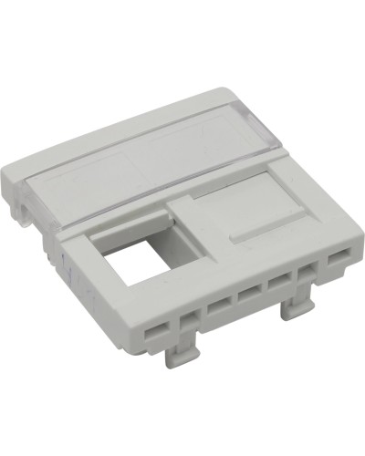 Вставка для 2-х модулей под RJ-45 кат.5e UTP, белая (45971 SBR): Вставка для 2-х модулей в Майкопе