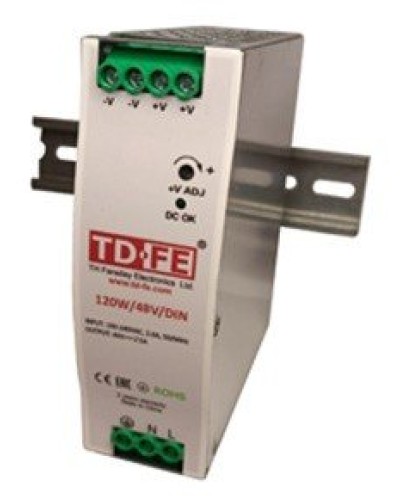 120W/48V/DIN. Блок питания. FARADAY в Майкопе