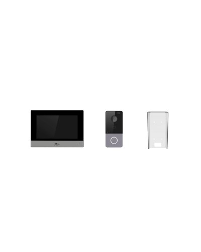 FX-IVD70WP-KIT (ЧЕРНЫЙ). Комплект IP-видеодомофона. Fox в Майкопе