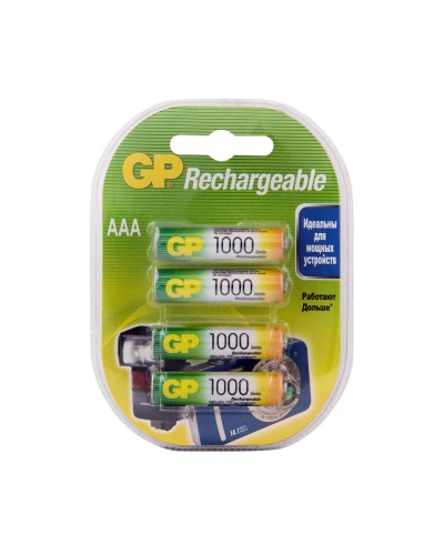 GP 100AAAHC AAA (GP 100AAAHC-2DECRC4), упак. 4 шт.. Перезаряжаемые аккумуляторы. GP Batteries в Майкопе
