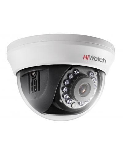DS-T591(C) (2.8 mm). Бюджетная видеокамера мультиформатная купольная. HiWatch в Майкопе