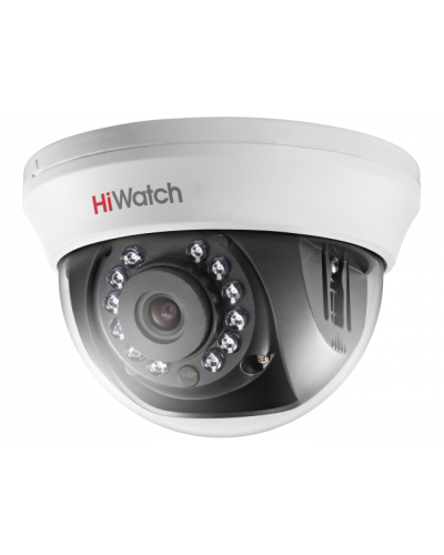 DS-T201(B) (3.6мм). Бюджетная видеокамера мультиформатная купольная. HiWatch в Майкопе
