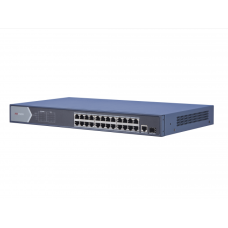 DS-3E0526P-E. Коммутатор с питанием POE. Hikvision