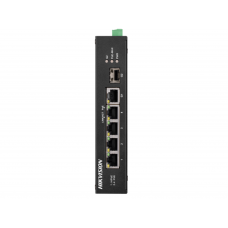 DS-3T0306HP-E/HS. Коммутатор с питанием POE. Hikvision