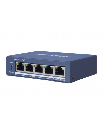 DS-3E0505P-E/M. Коммутатор с питанием POE. Hikvision в Майкопе