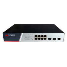 DS-3E2510P(B). Коммутатор с питанием POE. Hikvision