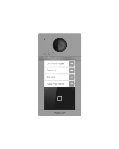 DS-KV8413-WME1(C)/Flush. Вызывная панель IP-домофона. Hikvision в Майкопе