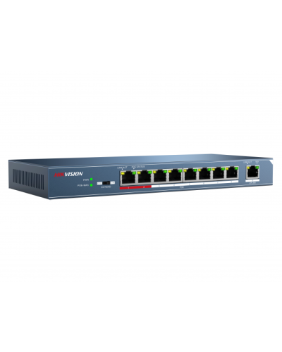DS-3E0109P-E/M(B). Коммутатор с питанием POE. Hikvision в Майкопе