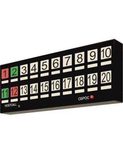MP-730W2. Табло отображения. Hostcall в Майкопе