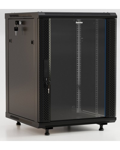 TWB-FC-1245-GP-RAL9004. Шкаф телекоммуникационный 19 настенный 12U. Hyperline в Майкопе