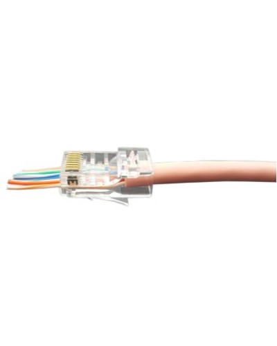 PLEZ-8P8C-U-C6-100 (100 шт). Разъем RJ-45. Hyperline в Майкопе