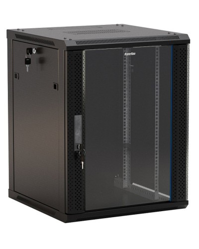 TWB-FC-2245-GP-RAL9004. Шкаф телекоммуникационный 19 настенный 22U. Hyperline в Майкопе