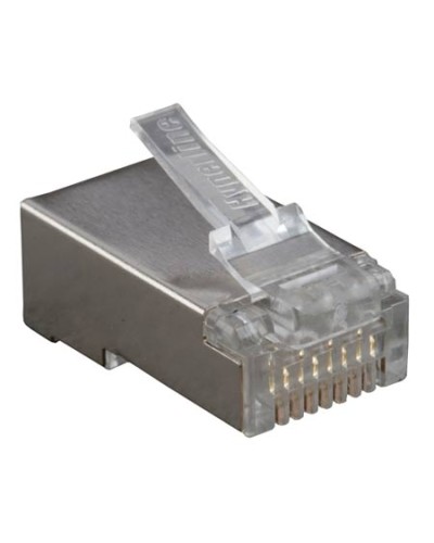 PLUG-8P8C-U-C6-SH-100 (100 шт). Разъем RJ-45. Hyperline в Майкопе