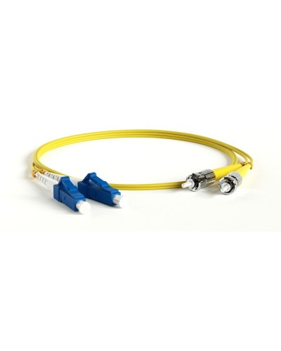 FC-D2-9-LC/UR-ST/UR-H-1M-LSZH-YL. Патч-корд волоконно-оптический ST-LC. Hyperline в Майкопе