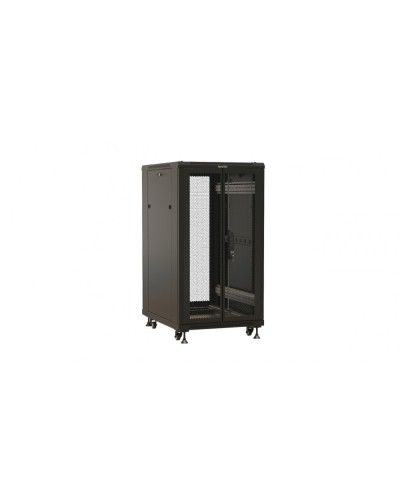 TTBR-2261-DD-RAL9004. Шкаф телекоммуникационный 19 напольный 22U. Hyperline в Майкопе