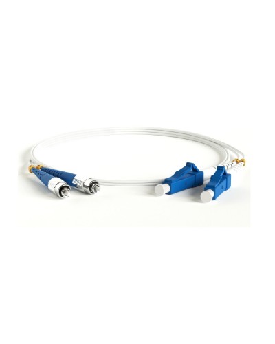 FC-D2-9A1-FC/UR-LC/UR-H-1M-LSZH-WH. Патч-корд волоконно-оптический FC-LC. Hyperline в Майкопе