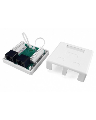 SB1-2-8P8C-C6-WH. Розетка RJ-45. Hyperline в Майкопе