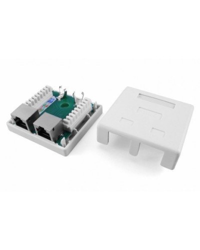 SB1-2-8P8C-C5e-SH-WH. Розетка RJ-45. Hyperline в Майкопе