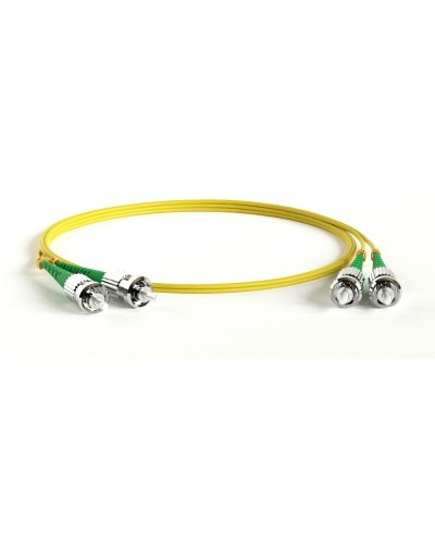 FC-D2-9-ST/AR-ST/AR-H-1M-LSZH-YL. Патч-корд волоконно-оптический ST-ST. Hyperline в Майкопе
