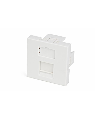 SIP2-1K-M45-45. Вставка 45х45 для 1 модуля формата Keystone Jack, со шторкой. Hyperline в Майкопе
