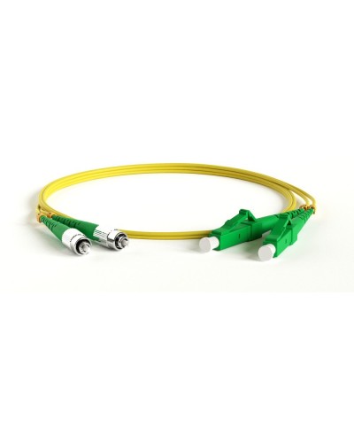 FC-D2-9-FC/AR-LC/AR-H-1M-LSZH-YL. Патч-корд волоконно-оптический FC-LC. Hyperline в Майкопе