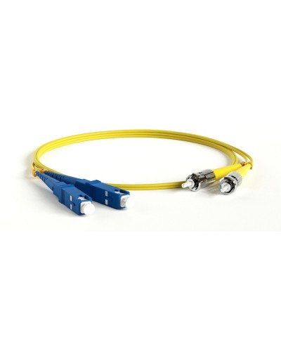 FC-D2-9-SC/UR-ST/UR-H-1M-LSZH-YL. Патч-корд волоконно-оптический ST-SC. Hyperline в Майкопе