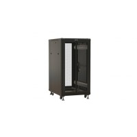TTBR-1868-DD-RAL9004. Шкаф телекоммуникационный 19 напольный 18U. Hyperline